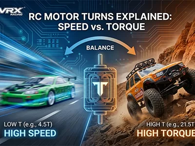 Una guida completa ai numeri T e alle valutazioni KV per i giri del motore RC