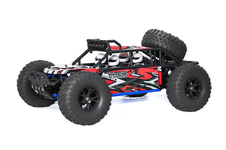 AGAMA 1/10 scala 4WD fuoristrada Buggy elettrico sabbia 2.4G senza spazzole ad alta velocità RTR # RH1062