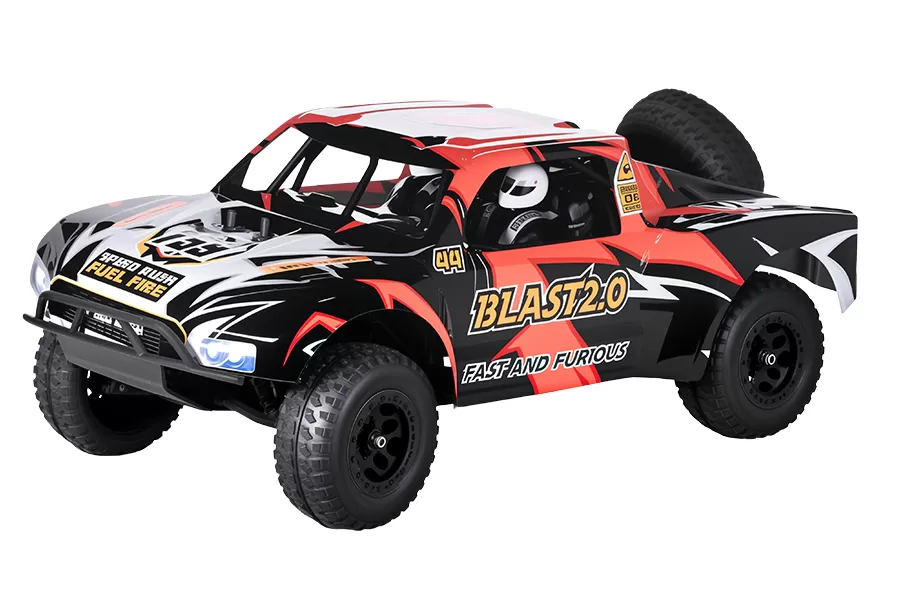 BLAST 2.0 1/10 scala 4WD fuoristrada elettrico camion corto 2.4G Brushless ad alta velocità RTR # RH1045SC