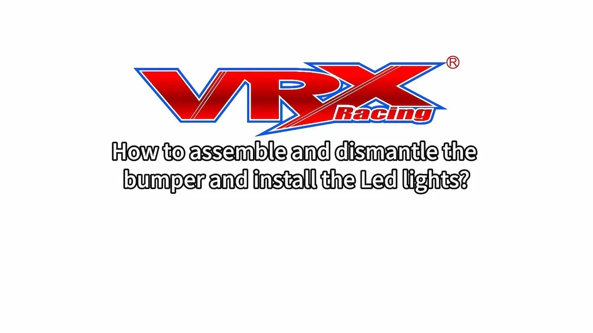 Come assemblare e smontare il paraurti e installare le luci a LED?