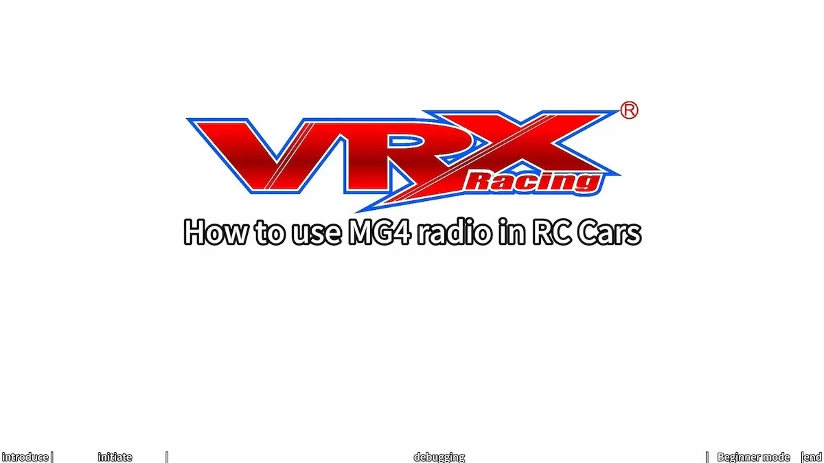 Come utilizzare la radio MG4 nelle auto RC