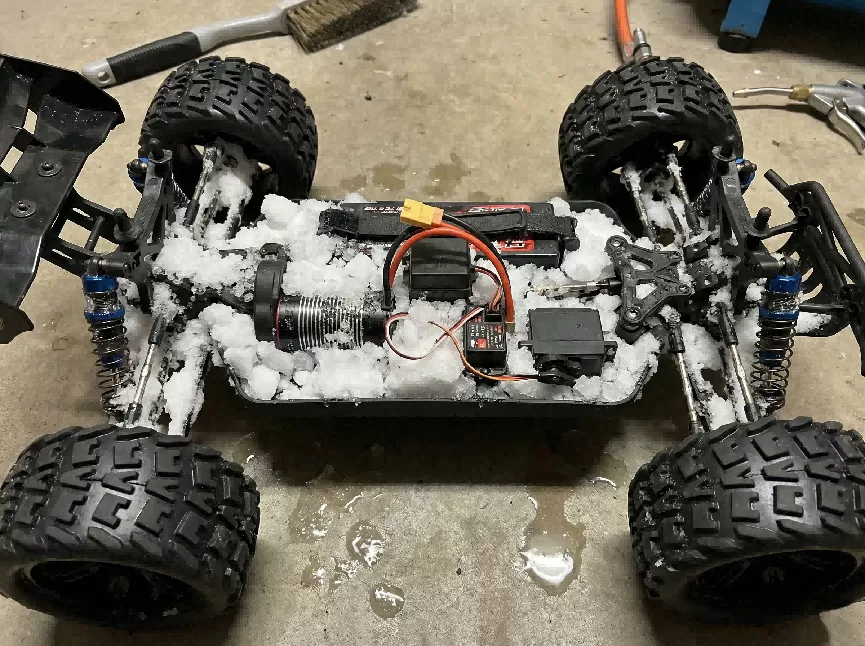 how to waterproof tune your rc car for winter snow bashing