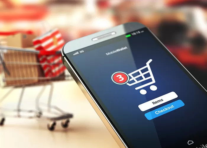 Sito web di e-commerce legale