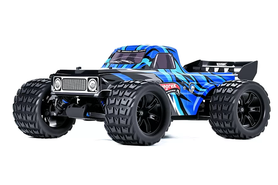 MEGREZ 1/10 scala 4WD fuoristrada elettrico RC Truggy 2.4G spazzolato ad alta velocità RTR # RH1073
