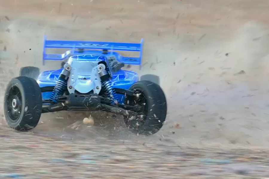 8 Scale 4WD fuoristrada Nitro RC Buggy 2.4G motore auto ad alta velocità # RH802