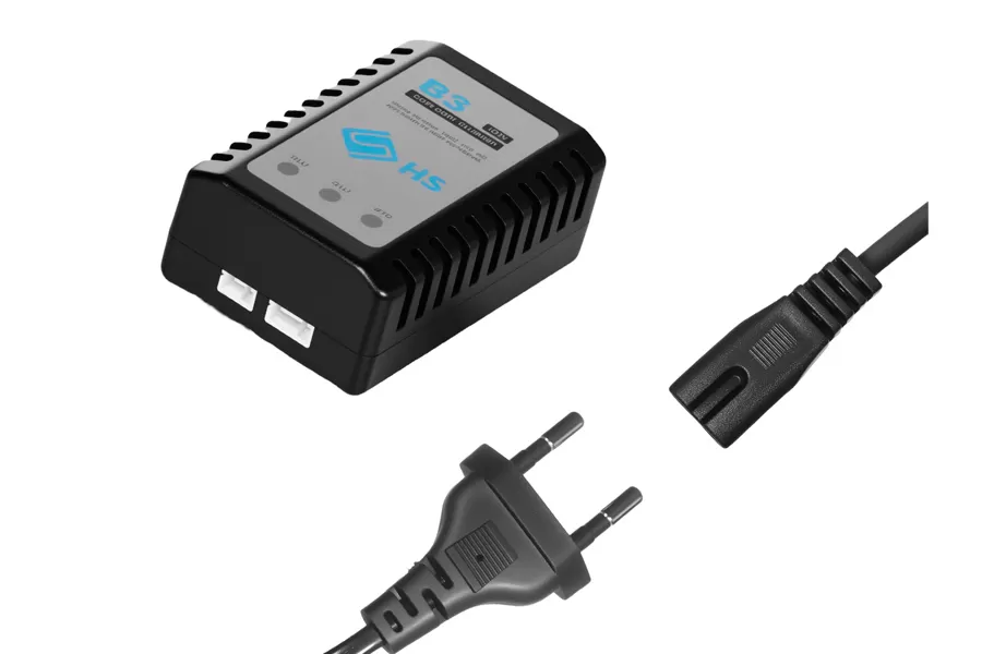 RC Lipo 2S-3S caricabatteria 7.4V-11.1V per auto telecomandata senza spazzole # H0079