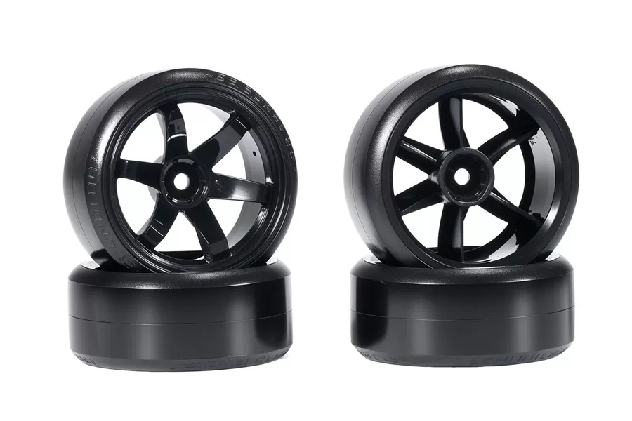 Pneumatico RC gomma mozzo esagonale da 12mm per auto alla deriva su strada RC in scala 1/10 #10489