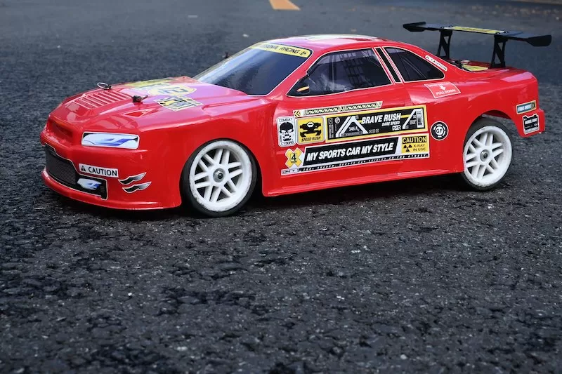 10 Scale 4WD On-road Electric RC Drift 2.4G spazzolato ad alta velocità # RH1025D