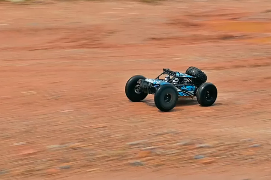 Buggy elettrico fuoristrada 4WD in scala 10 2.4G senza spazzole ad alta velocità RTR # RH1062