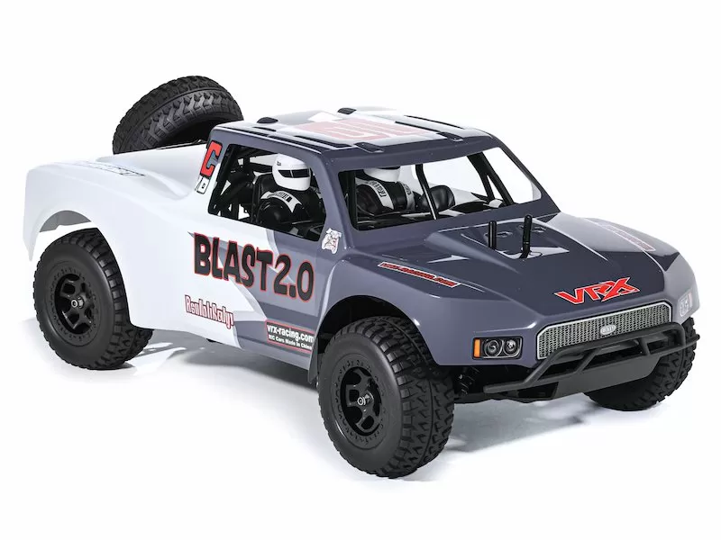 8 Scale 4WD fuoristrada elettrico RC Short Course Truck 2.4G Brushless ad alta velocità RTR # RH820