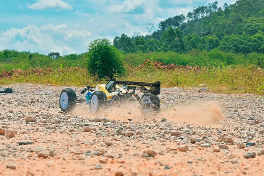 Buggy RC elettrico fuoristrada 4WD in scala 8 2.4G RTR ad alta velocità spazzolato # RH815