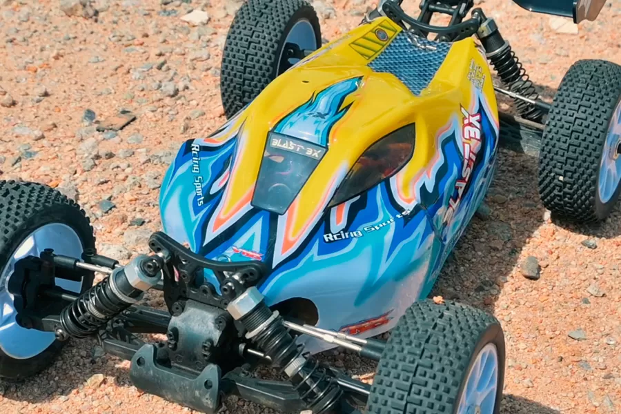 Buggy RC elettrico fuoristrada 4WD in scala 8 2.4G senza spazzole ad alta velocità RTR # RH816