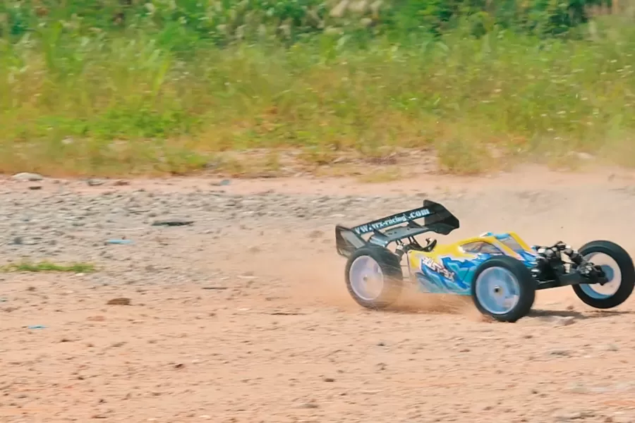 Buggy RC elettrico fuoristrada 4WD in scala 8 2.4G senza spazzole ad alta velocità RTR # RH816