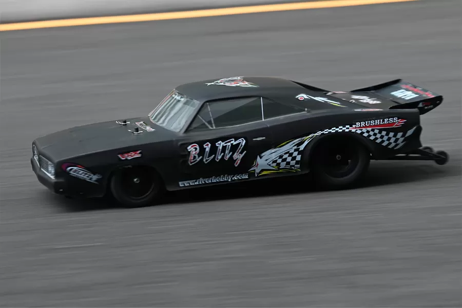 10 Scale 2WD On-road Electric RC Drag Car 2.4G spazzolato ad alta velocità RTR # RH2015