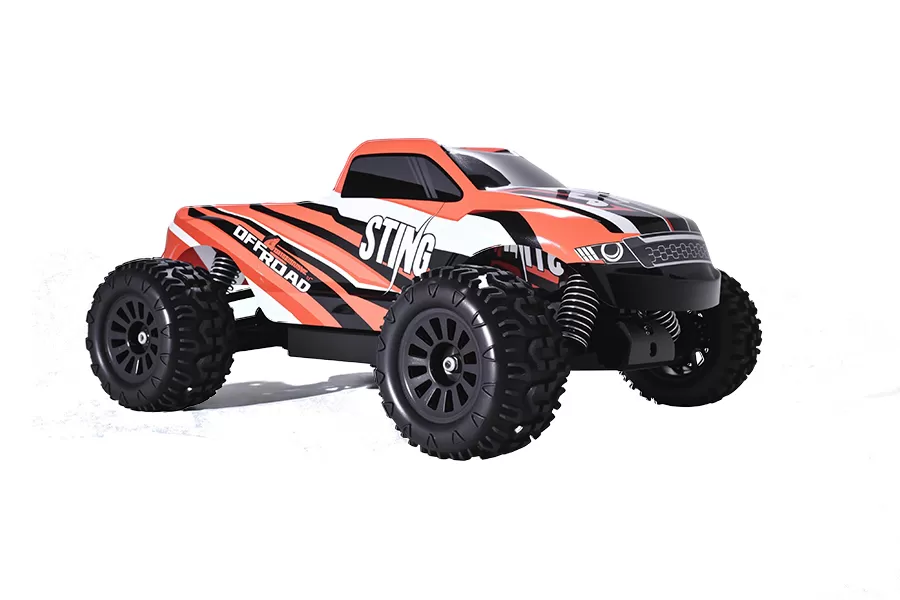 18 Scale 4WD fuoristrada elettrico spazzolato RC Monster Truck RTR 2.4G # RH1811