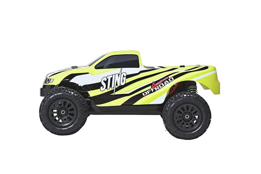 18 Scale 4WD fuoristrada elettrico Brushless RC Monster Truck 2.4G RTR # RH1812
