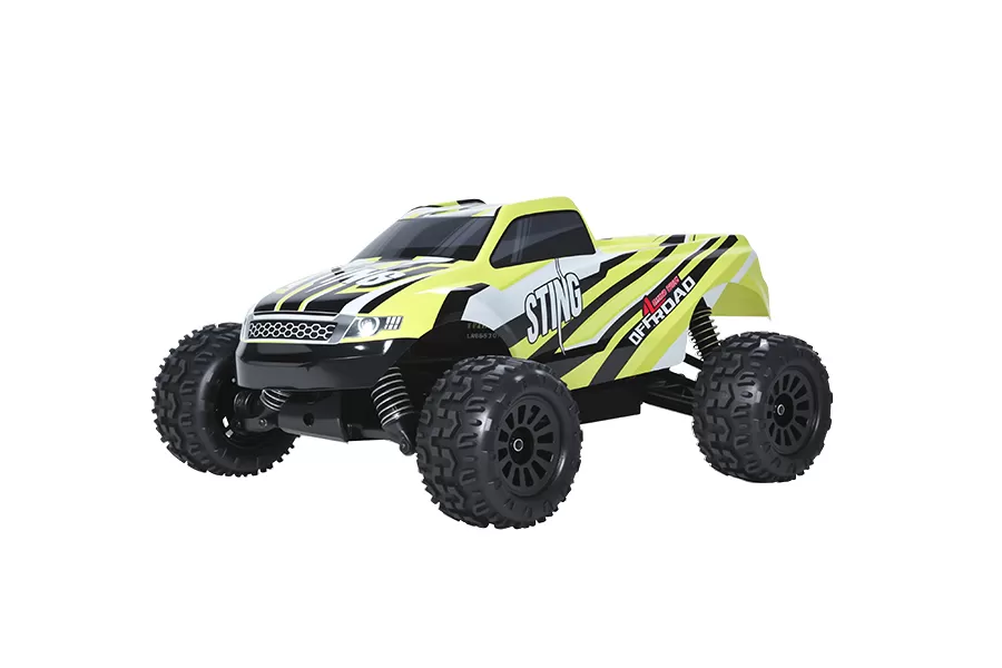 18 Scale 4WD fuoristrada elettrico Brushless RC Monster Truck 2.4G RTR # RH1812