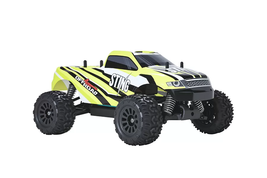 18 Scale 4WD fuoristrada elettrico Brushless RC Monster Truck 2.4G RTR # RH1812