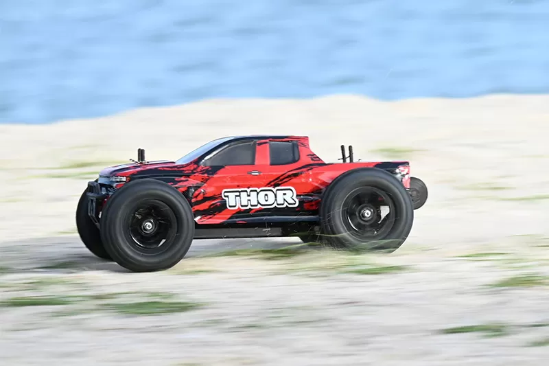 10 Scale 4WD Off-road Nitro RC Truggy 2.4G motore ad alta velocità # RH1001