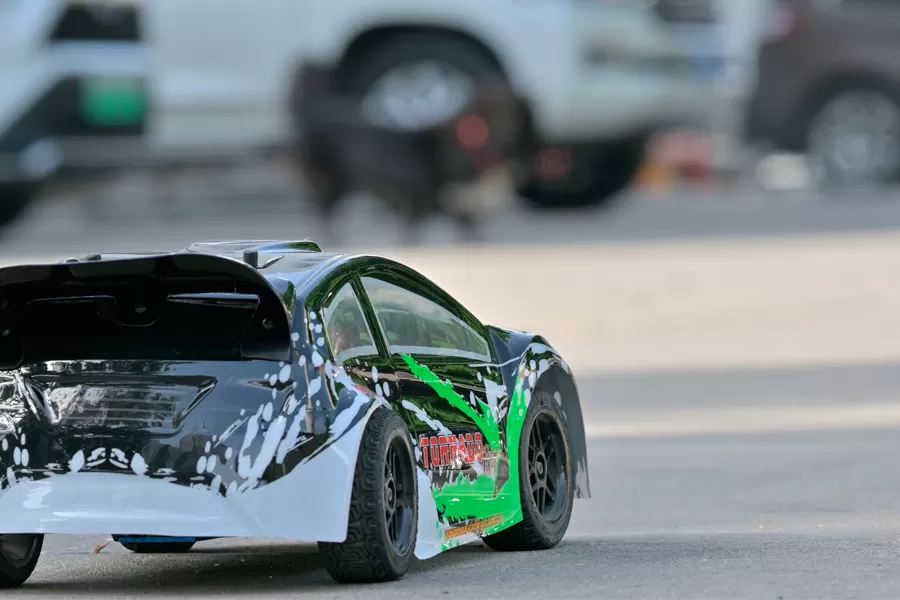 16 Scale 4WD fuoristrada elettrico RC Rally 2.4G Brushless ad alta velocità RTR # RH1612