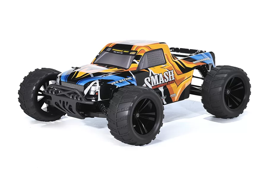 SMASH 1/10 scala 4WD fuoristrada elettrico RC Truggy 2.4G spazzolato ad alta velocità RTR # RH1065