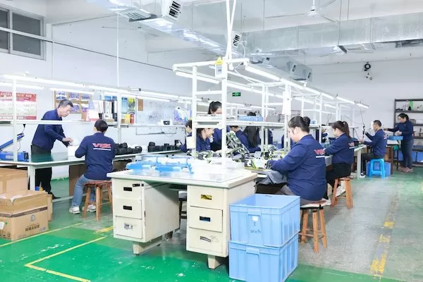 Officina di produzione di pezzi di ricambio