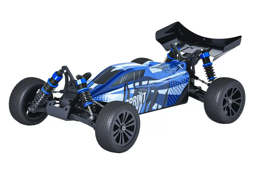 SPRINT 1/10 scala 4WD fuoristrada elettrico RC Buggy 2.4G Brushless ad alta velocità RTR # RH1068