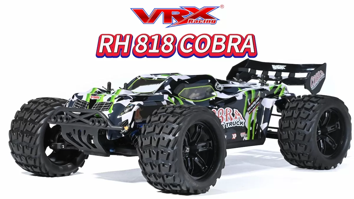 VRX COBRA RH818 Unboxing: un'immersione profonda nella boccola senza spazzole ad alta velocità di VRX Racing Truggy