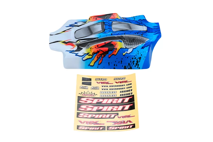 Guscio carrozzeria VRX PVC RC per Buggy RC in scala 1/10 # R0070BL