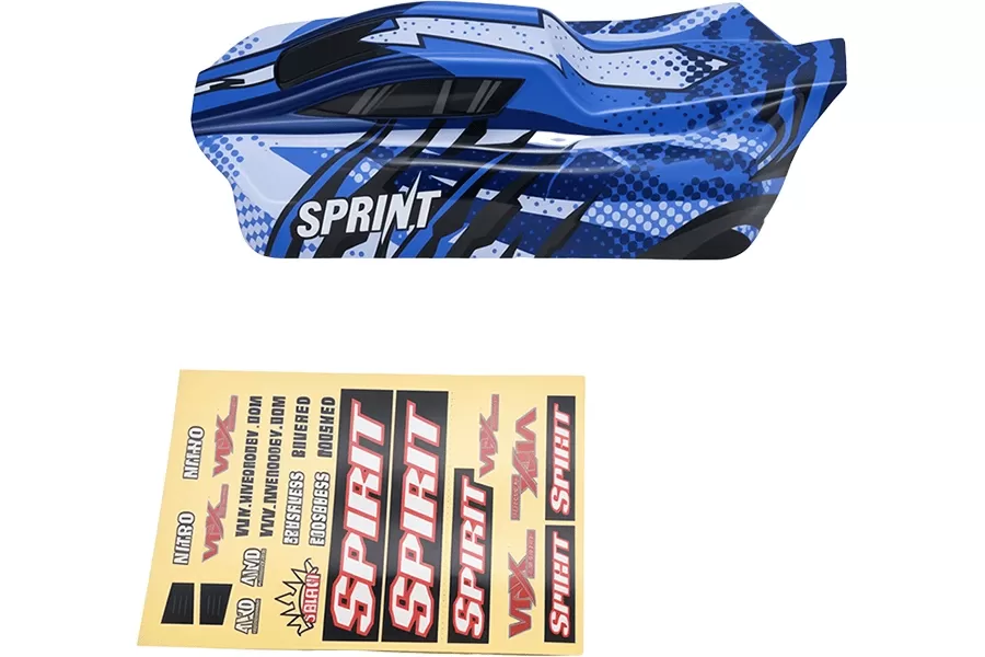 Guscio carrozzeria VRX PVC RC per auto RC in scala 1/10 # R033BL